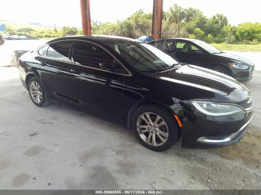 2017 CHRYSLER 200 LIMITED PLATINUM