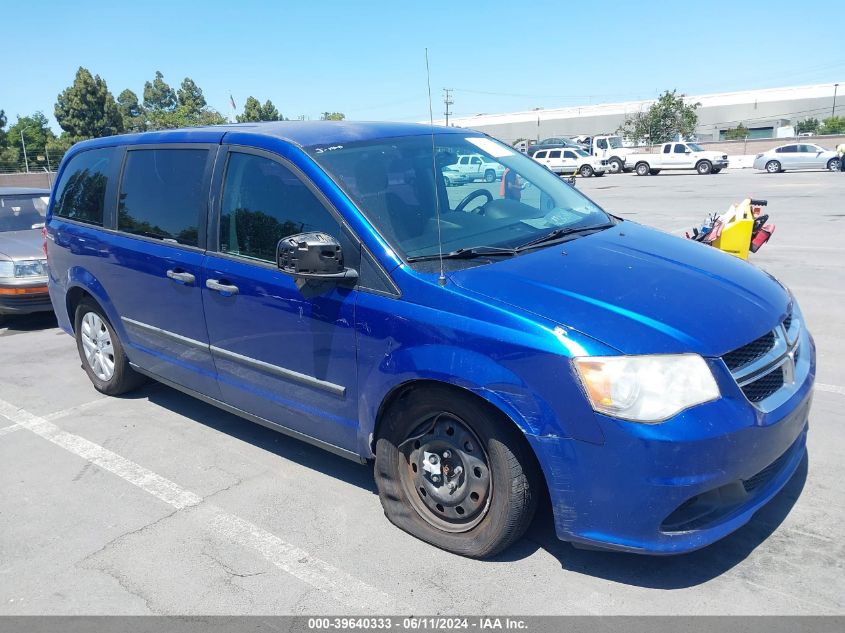 2013 DODGE GRAND CARAVAN AMERICAN VALUE PKG