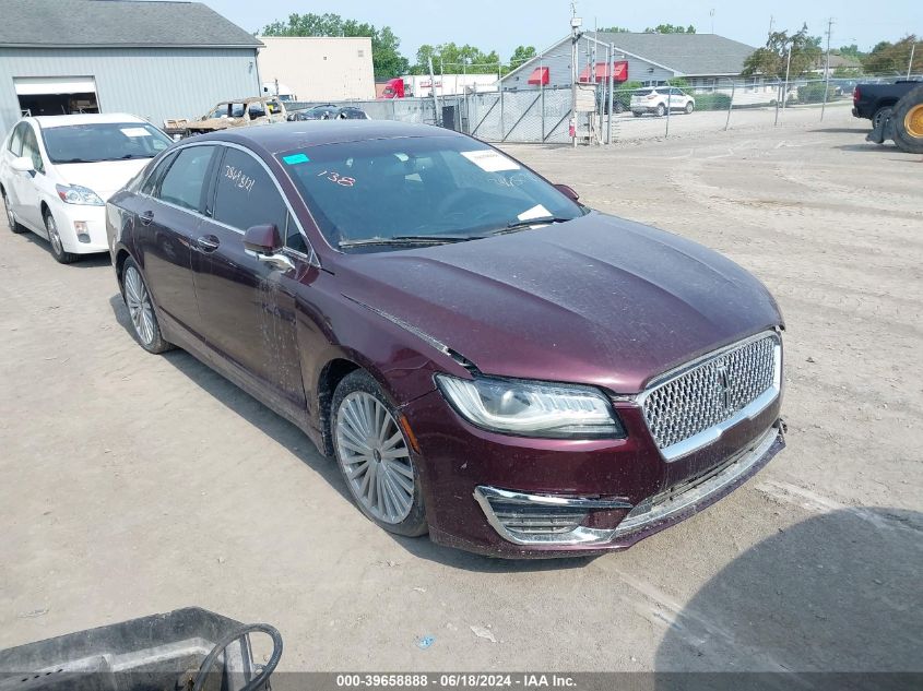 2017 LINCOLN MKZ RESERVE