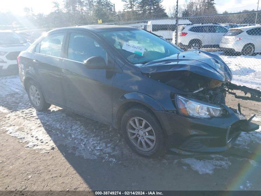 2017 CHEVROLET SONIC LT AUTO