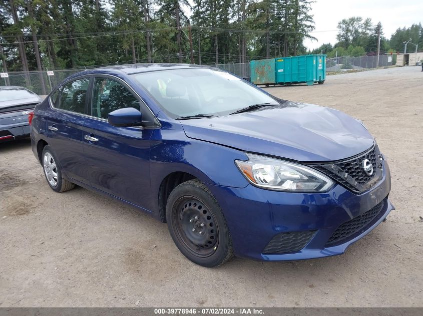 2017 NISSAN SENTRA S/SL/SR/SV