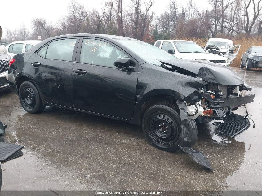 2017 TOYOTA COROLLA LE