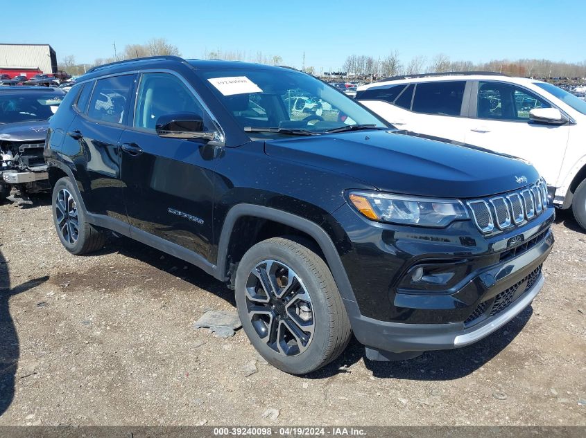 2022 JEEP COMPASS LIMITED 4X4