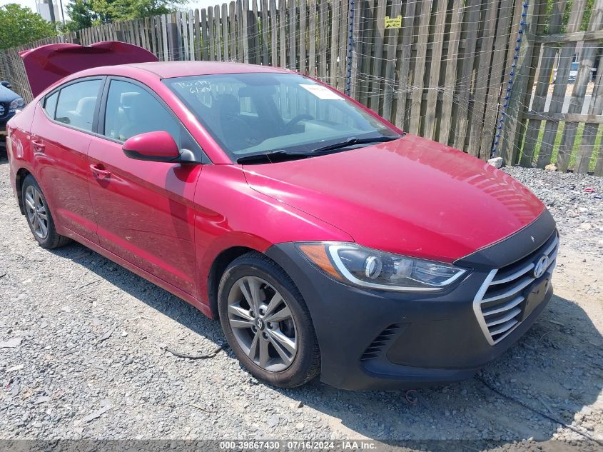 2018 HYUNDAI ELANTRA SEL