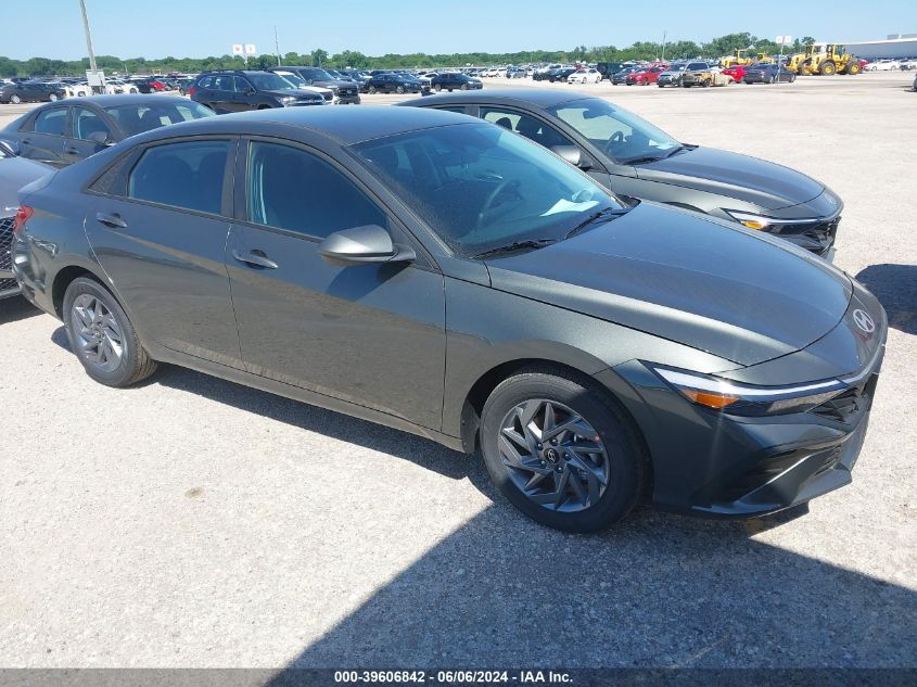 2024 HYUNDAI ELANTRA HYBRID BLUE