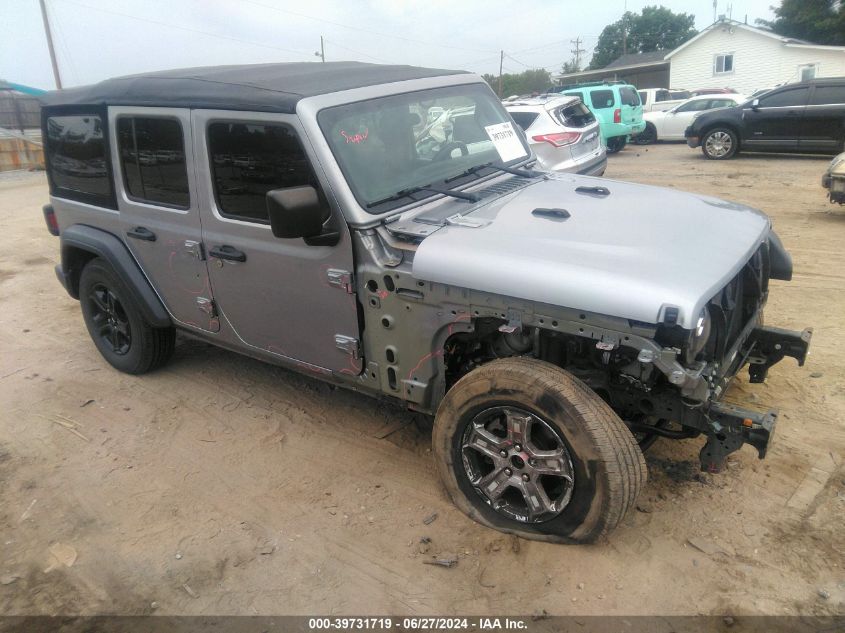 2018 JEEP WRANGLER UNLIMITED SPORT S 4X4