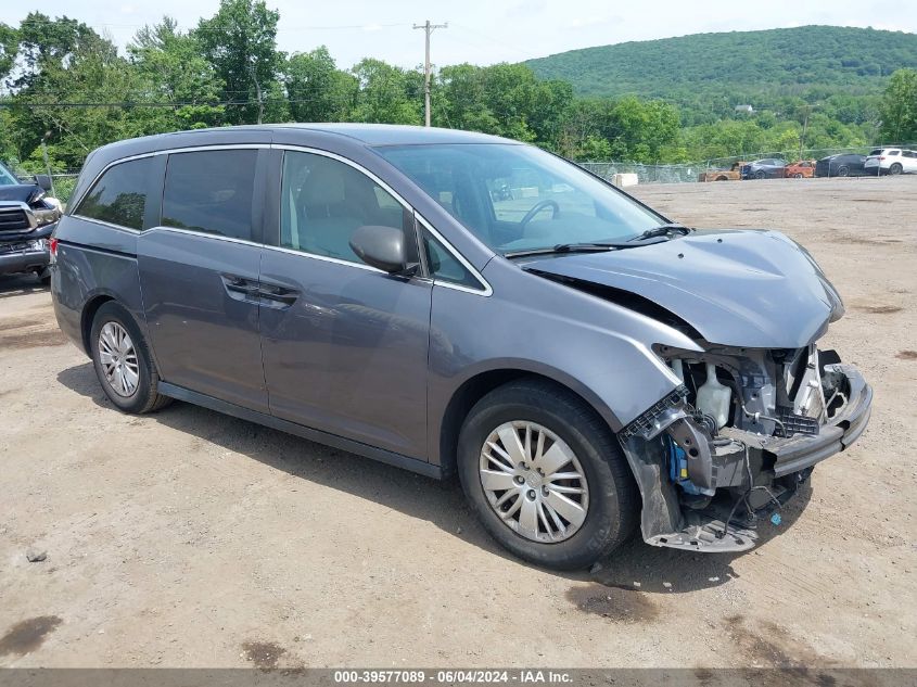 2016 HONDA ODYSSEY LX