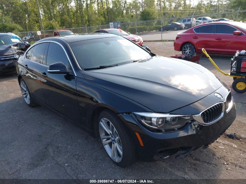 2019 BMW 430I GRAN COUPE