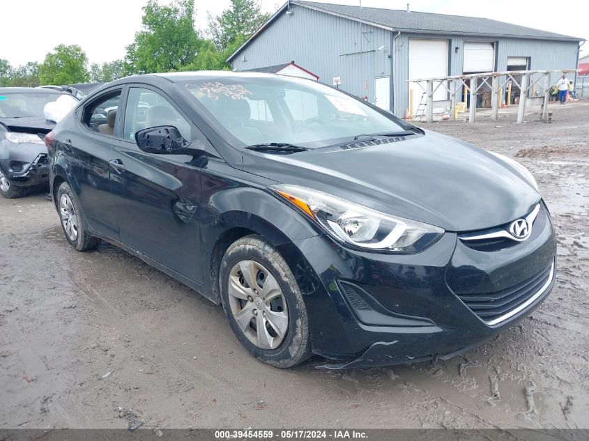 2016 HYUNDAI ELANTRA SE