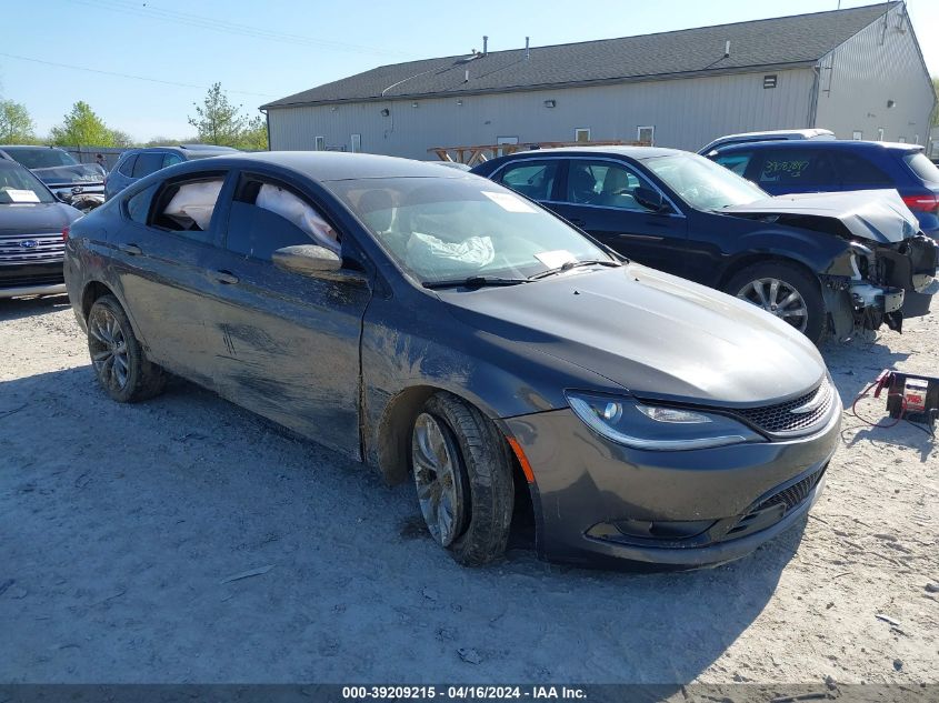 2015 CHRYSLER 200 S