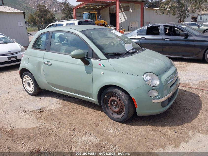 2012 FIAT 500 POP