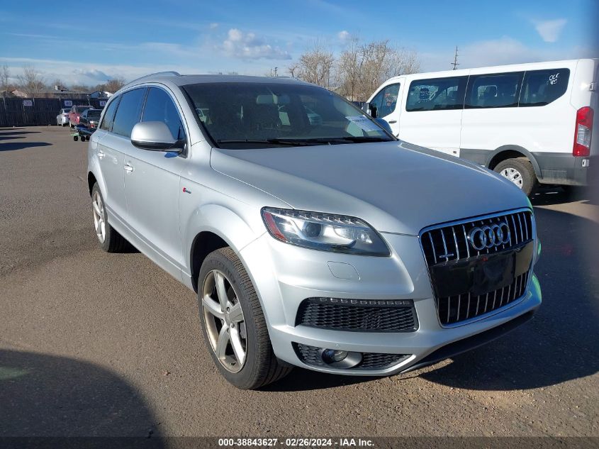 2012 AUDI Q7 3.0T S LINE PRESTIGE