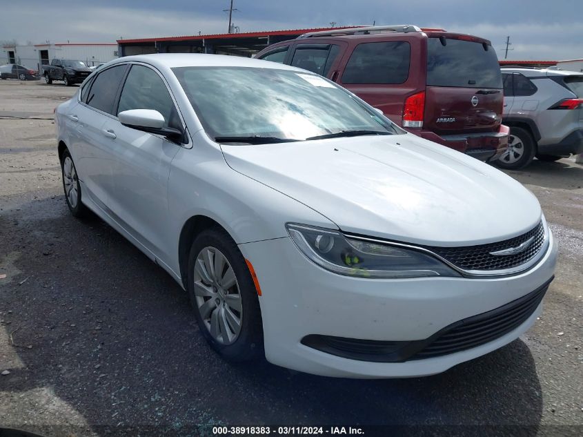 2016 CHRYSLER 200 LX