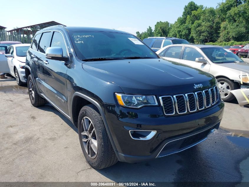 2017 JEEP GRAND CHEROKEE LIMITED 4X4