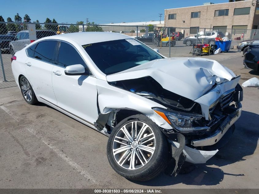 2018 GENESIS G80 3.8