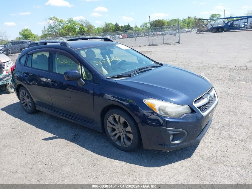 2014 SUBARU IMPREZA 2.0I SPORT PREMIUM