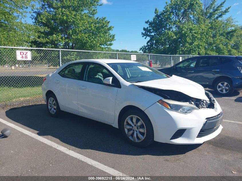 2014 TOYOTA COROLLA LE