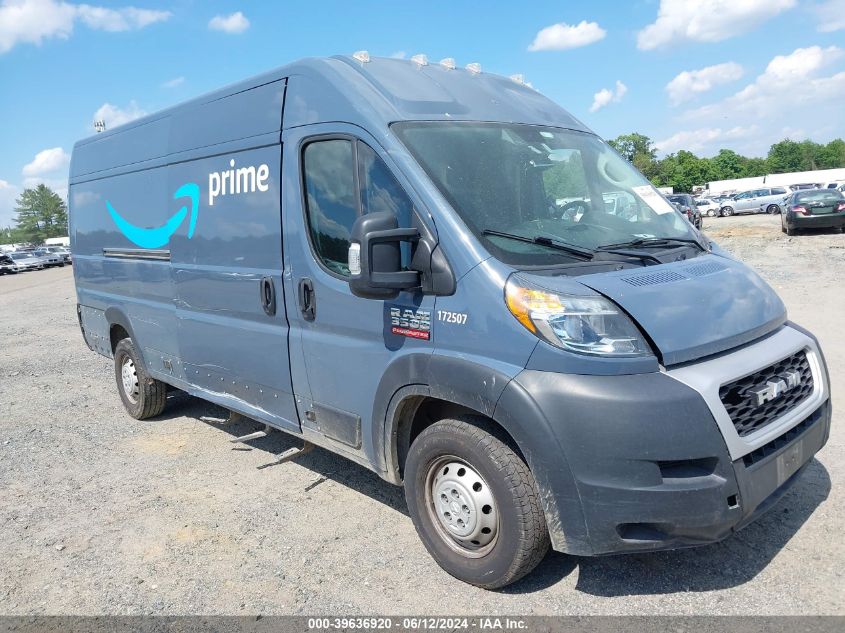 2019 RAM PROMASTER 3500 CARGO VAN HIGH ROOF 159 WB EXT