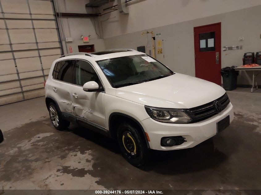 2012 VOLKSWAGEN TIGUAN SEL