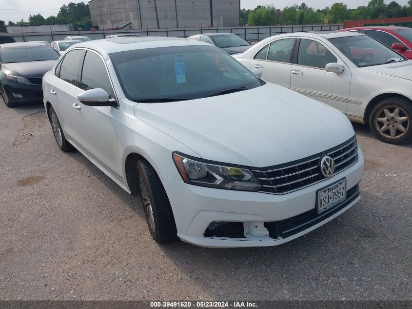 2017 VOLKSWAGEN PASSAT 1.8T SE