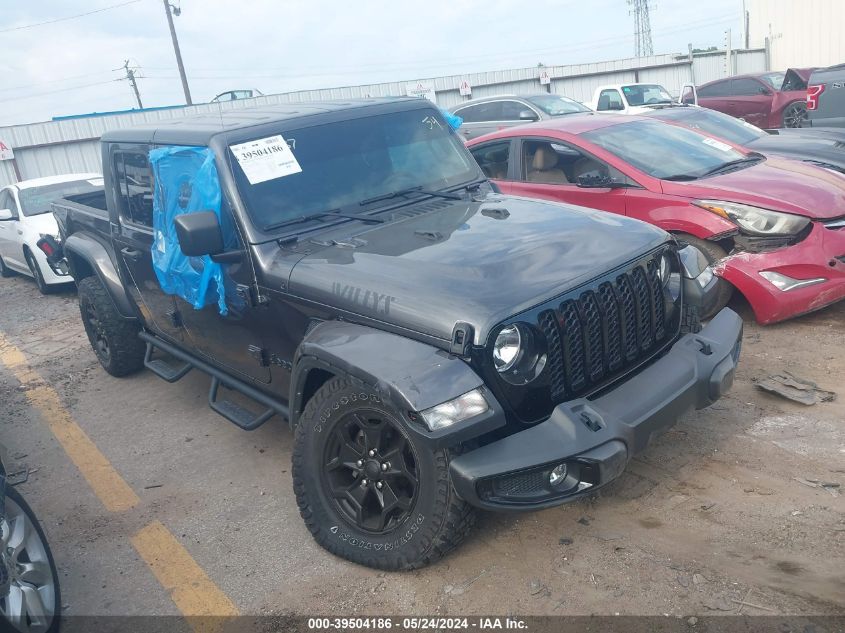 2021 JEEP GLADIATOR WILLYS 4X4