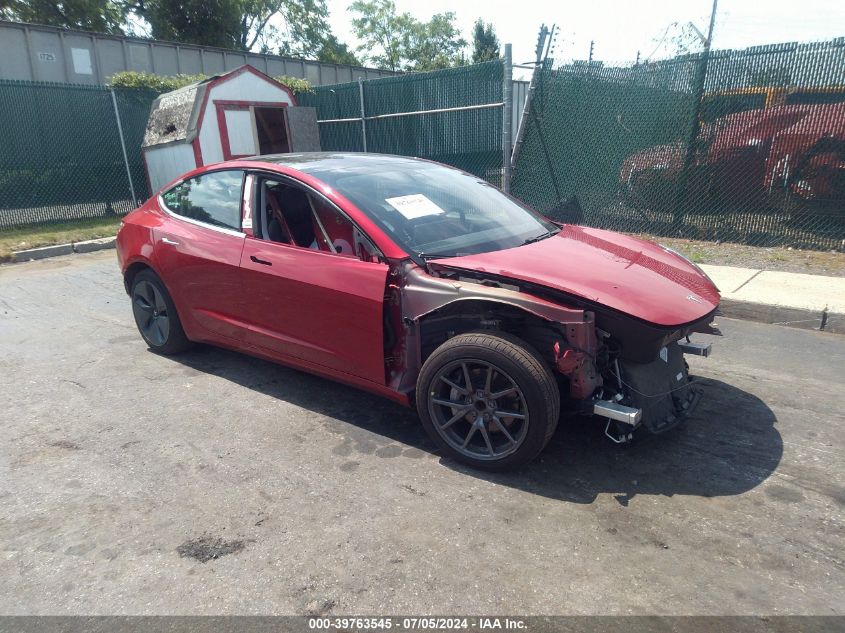 2018 TESLA MODEL 3 LONG RANGE/MID RANGE