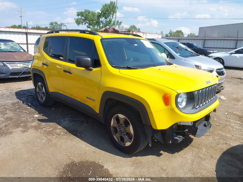 2017 JEEP RENEGADE SPORT FWD