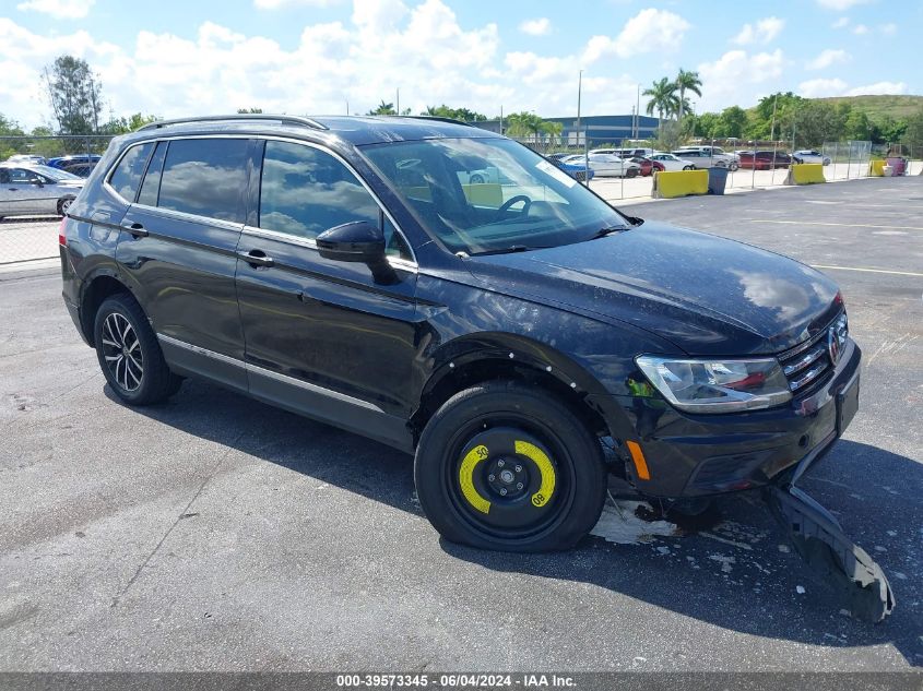 2021 VOLKSWAGEN TIGUAN SE/SE R-LINE BLACK/SEL