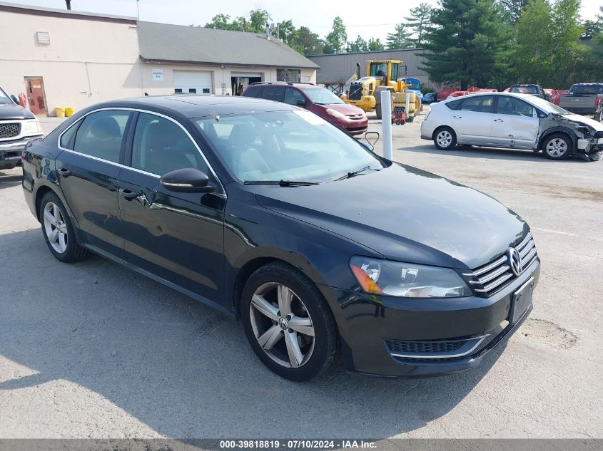 2012 VOLKSWAGEN PASSAT 2.5L SE