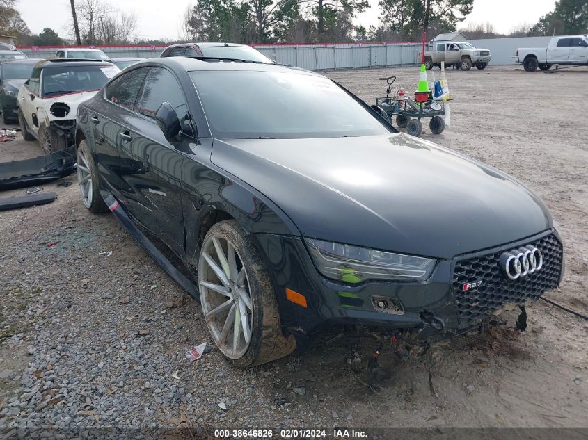 2016 AUDI RS 7 4.0T PRESTIGE