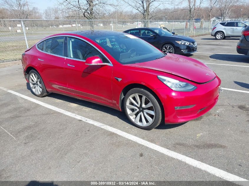 2018 TESLA MODEL 3 LONG RANGE/PERFORMANCE