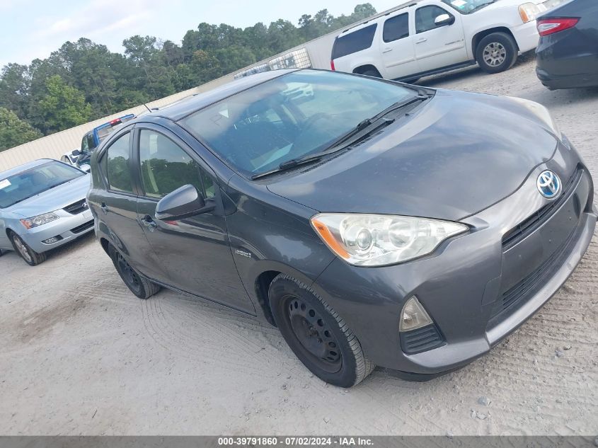 2012 TOYOTA PRIUS C TWO