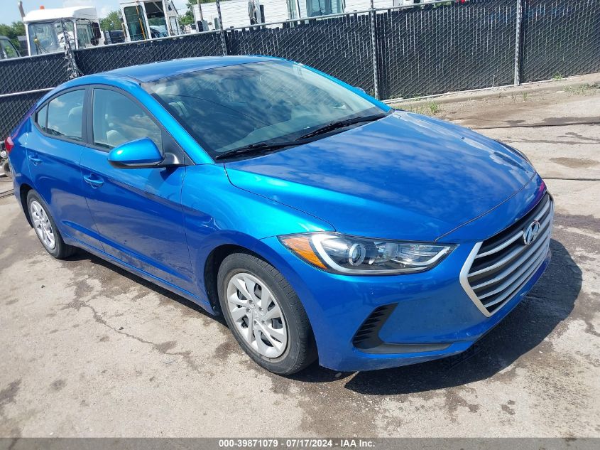 2017 HYUNDAI ELANTRA SE