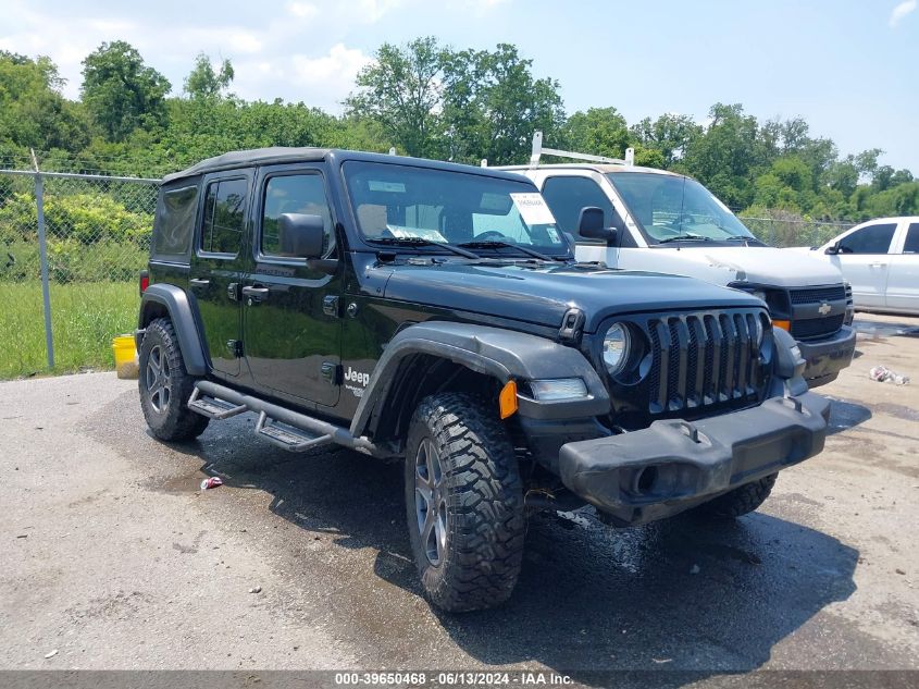 2018 JEEP WRANGLER UNLIMITED SPORT S 4X4