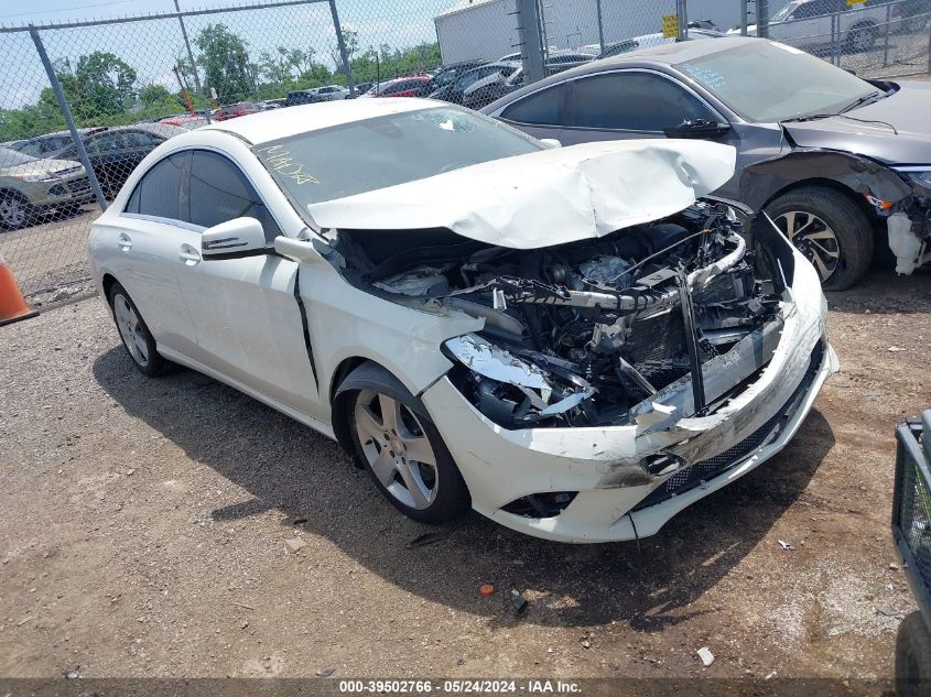 2016 MERCEDES-BENZ CLA 250 4MATIC