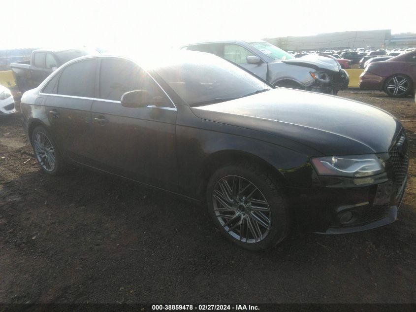 2012 AUDI A4 2.0T PREMIUM