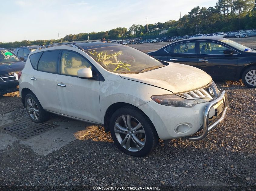 2010 NISSAN MURANO LE