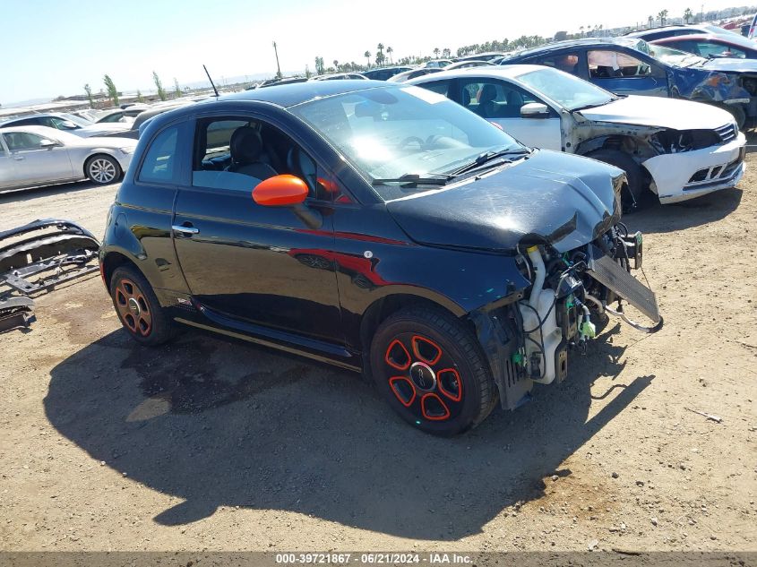 2015 FIAT 500E BATTERY ELECTRIC