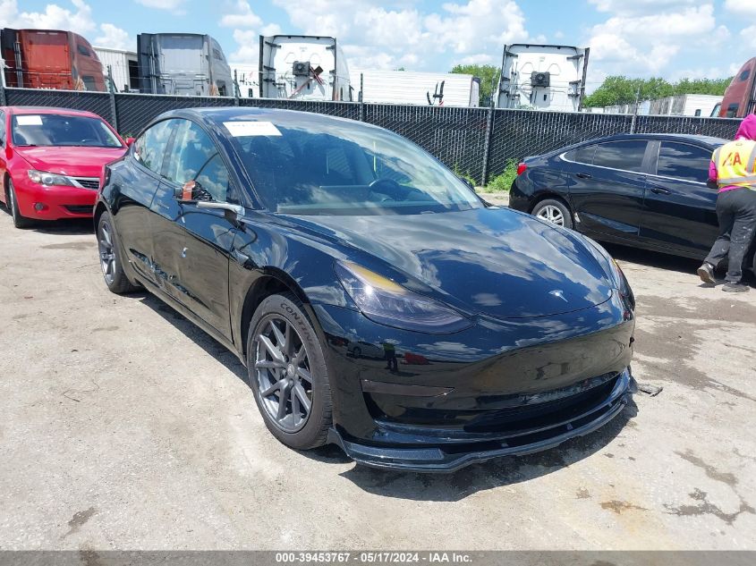 2018 TESLA MODEL 3 LONG RANGE/MID RANGE