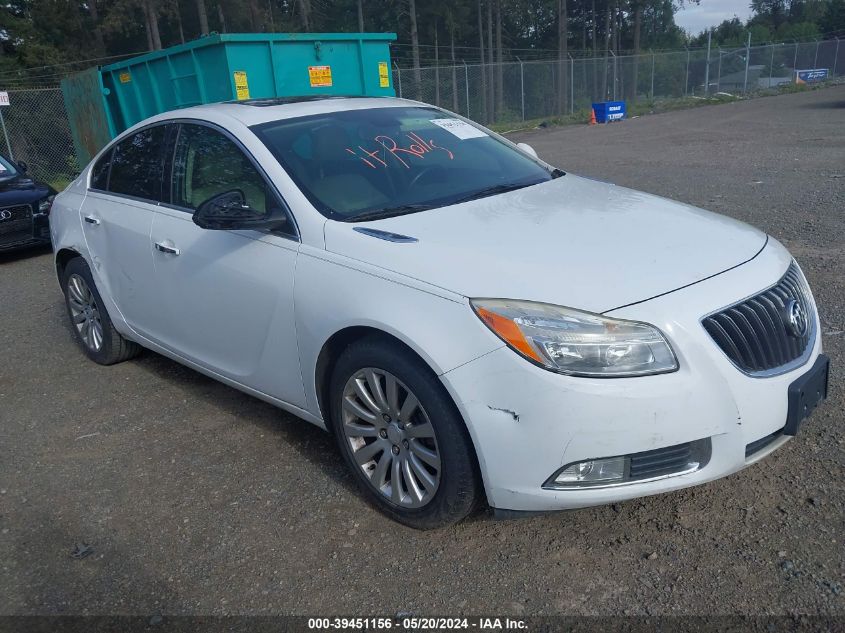 2012 BUICK REGAL PREMIUM 1