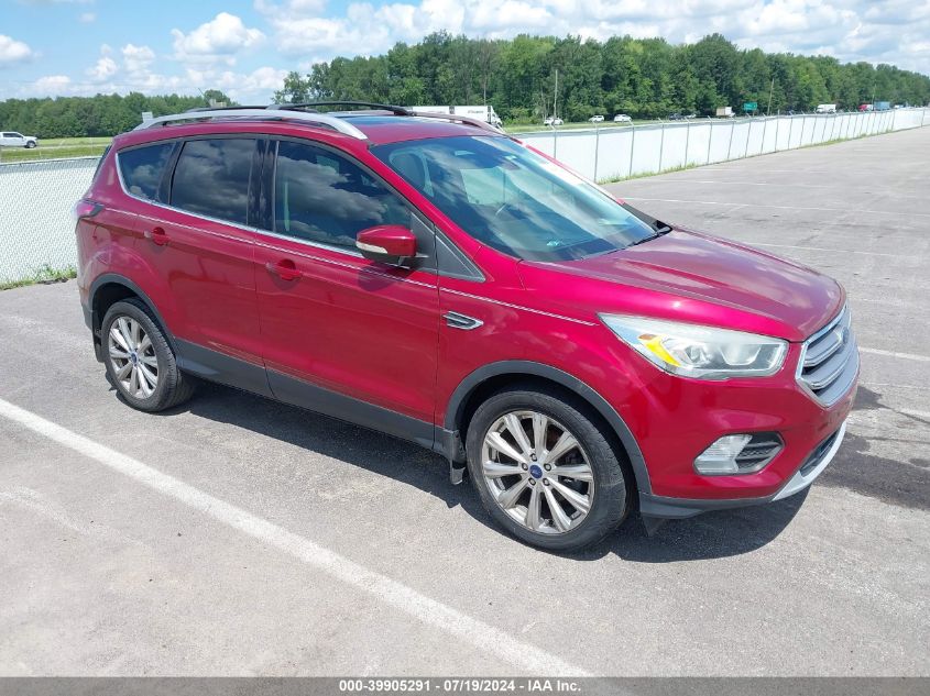 2017 FORD ESCAPE TITANIUM