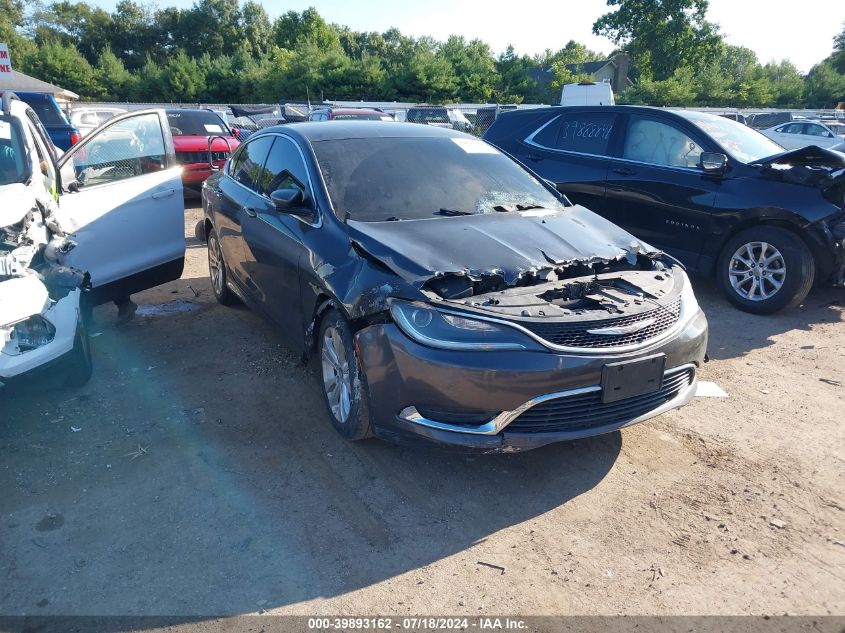 2017 CHRYSLER 200 LIMITED PLATINUM