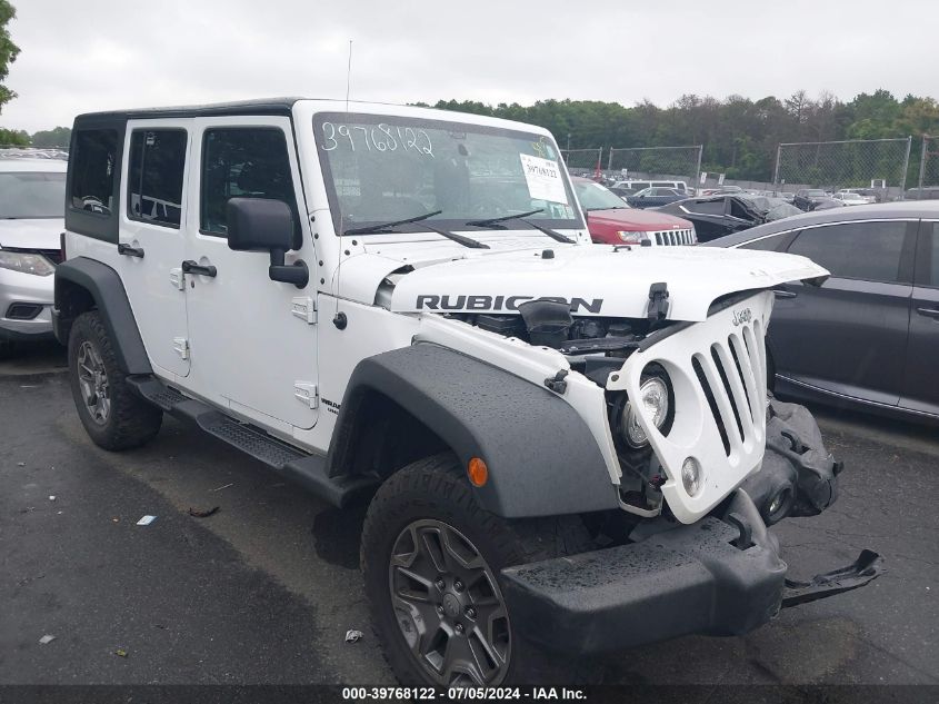 2017 JEEP WRANGLER UNLIMITED RUBICON 4X4