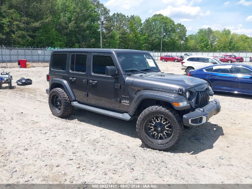 2020 JEEP WRANGLER UNLIMITED SAHARA 4X4