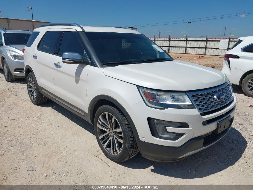 2016 FORD EXPLORER PLATINUM