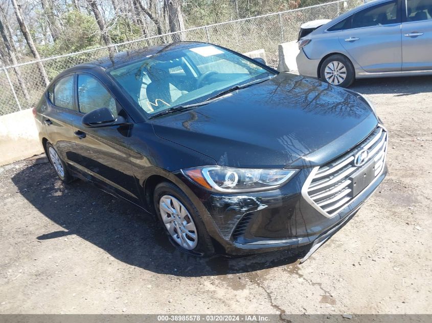 2018 HYUNDAI ELANTRA SE