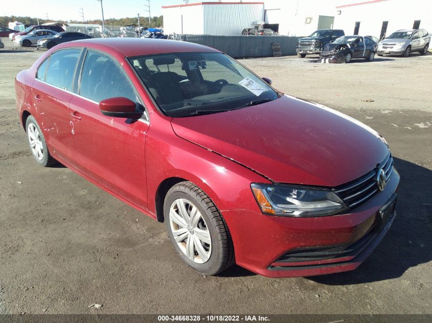 2017 VOLKSWAGEN JETTA 1.4T S