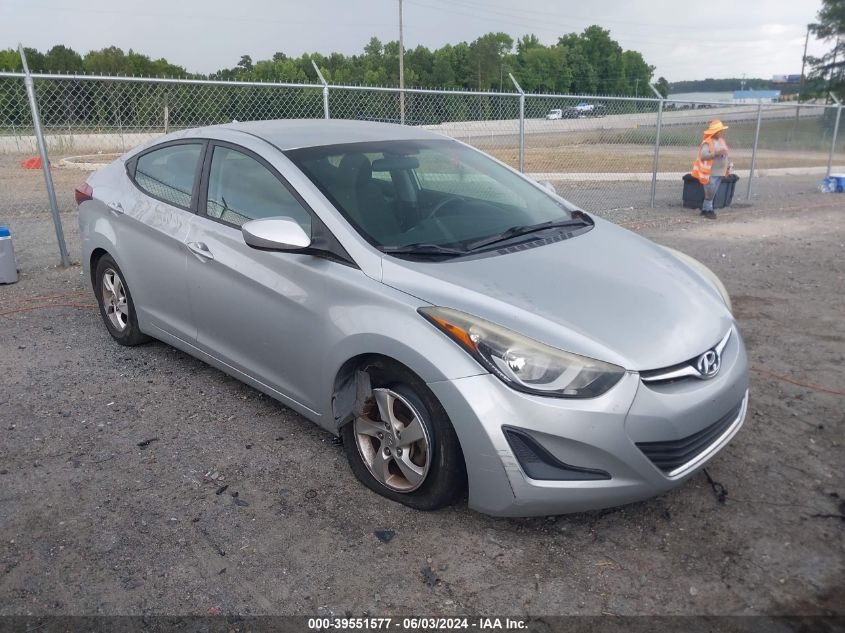 2014 HYUNDAI ELANTRA SE