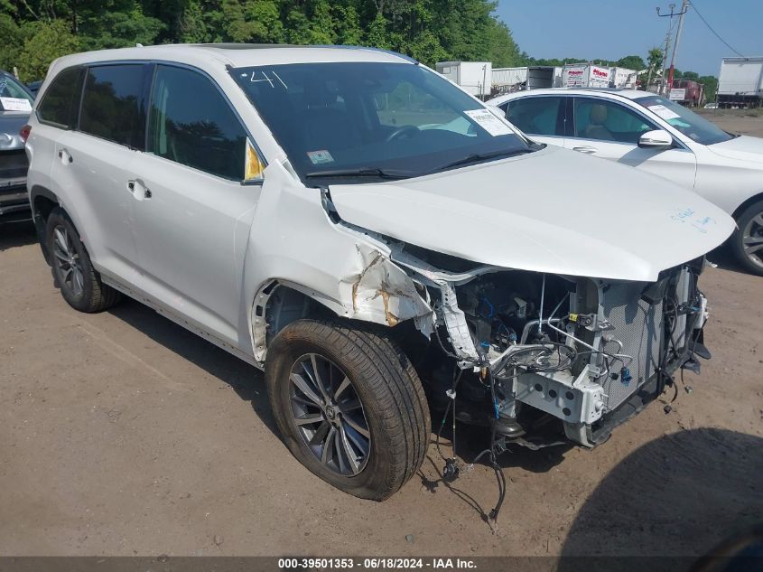 2019 TOYOTA HIGHLANDER XLE