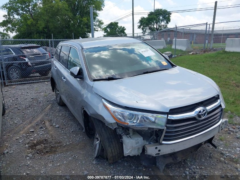 2015 TOYOTA HIGHLANDER LE PLUS V6